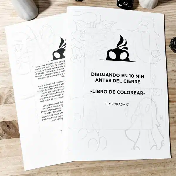 libro de colorear murlok tattoo, estudio de tatuajes