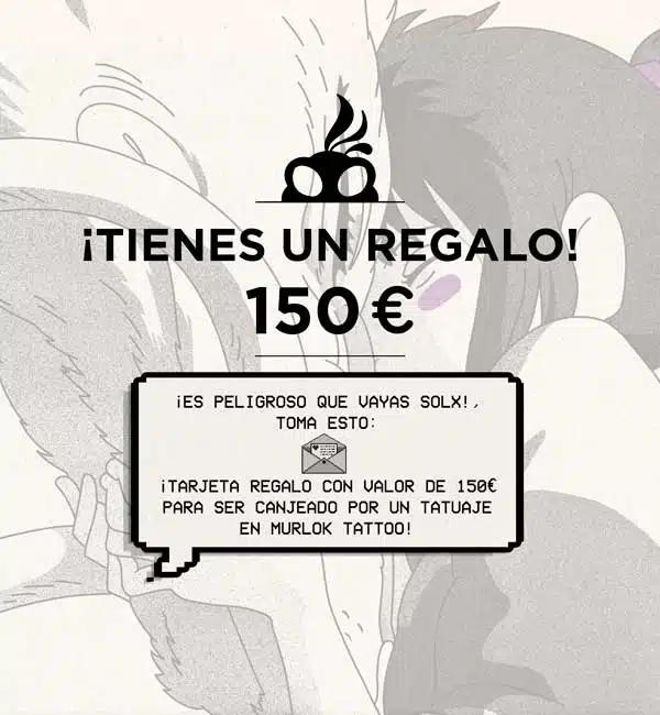 tarjeta regalo tatuaje madrid 150 B